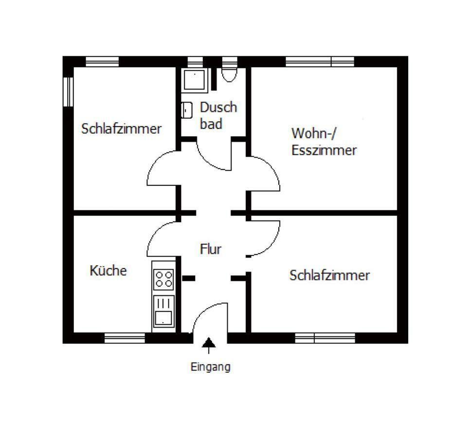Ankerplatz Villa Westerronfeld Exterior photo
